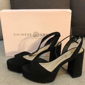Chinese laundry block heels